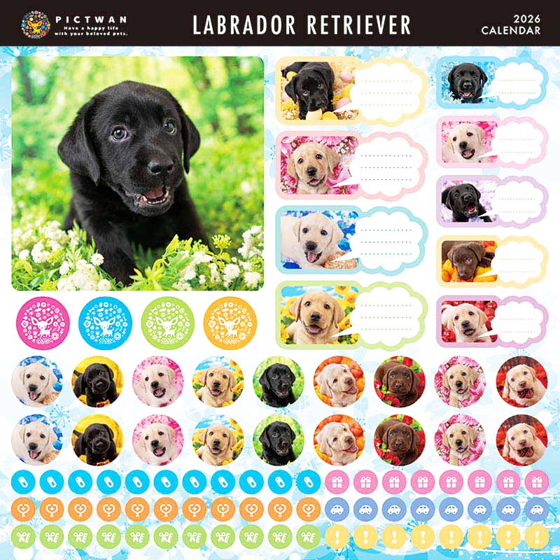 PICTWAN オリジナルシール