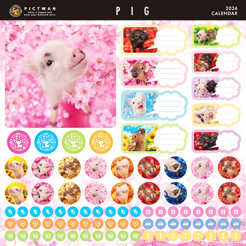 PICTWAN オリジナルシール