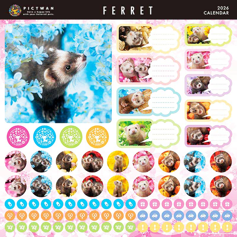 PICTWAN オリジナルシール